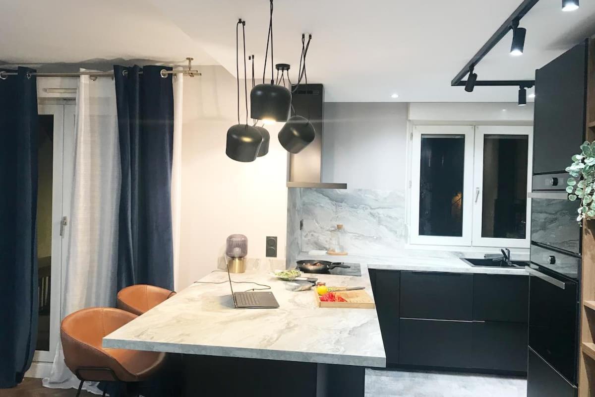 Nid Douillet - Bel Appartement Avec Garage Grenoble Luaran gambar